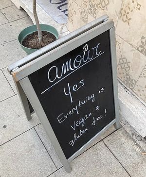  at Amour Patisserie Vegetale in Nice