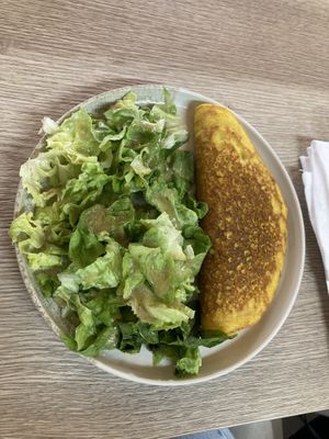 Omelette  at Amour Patisserie Vegetale in Nice