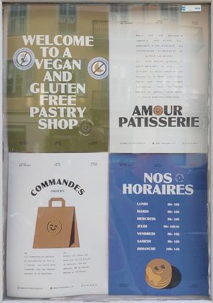  at Amour Patisserie Vegetale in Nice