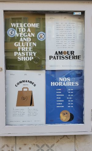  at Amour Patisserie Vegetale in Nice