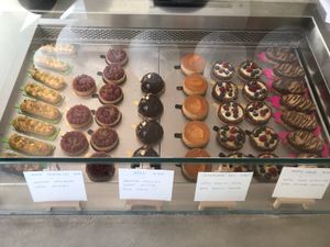 Vegan patisserie at Amour Patisserie Vegetale in Nice
