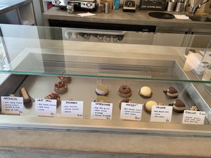 Amazing treats  at Amour Patisserie Vegetale in Nice