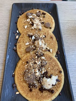 Pancakes  at Amour Patisserie Vegetale in Nice