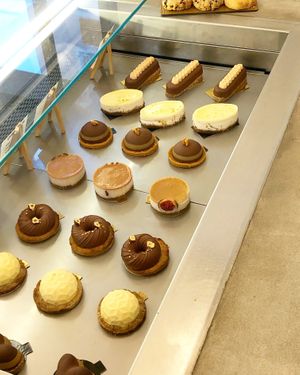 Cakes everyday at Amour Patisserie Vegetale in Nice