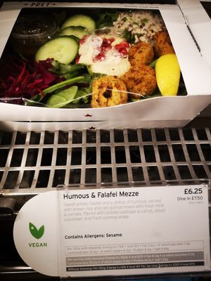 The usual suspect at Pret A Manger - Paddington Station in West London