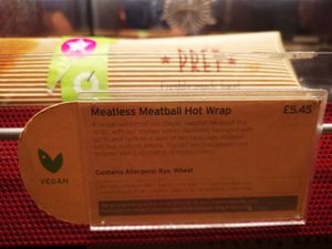 Ideal for a wet and windy day at Pret A Manger - Paddington Station in West London