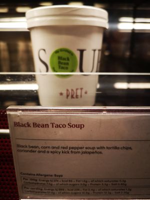  at Pret A Manger - Paddington Station in West London