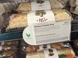  at Pret A Manger - Paddington Station in West London