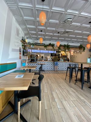 Dining area at Tacotarian - Southwest LV in Las Vegas