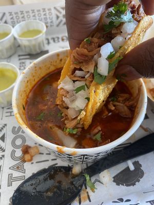 Birria goodness!  at Tacotarian - Southwest LV in Las Vegas