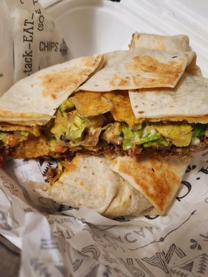 Chorizo Crunchwrap at Tacotarian - Southwest LV in Las Vegas