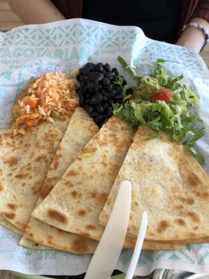 Quesadilla ... yum at Tacotarian - Southwest LV in Las Vegas