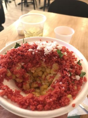 Street corn at Tacotarian - Southwest LV in Las Vegas