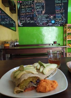 at Green Falafel in Cusco