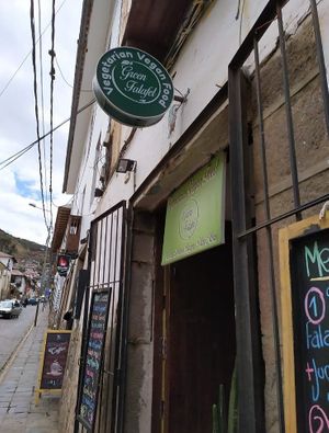  at Green Falafel in Cusco