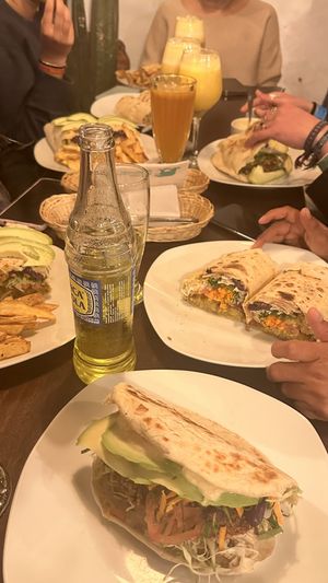   at Green Falafel in Cusco