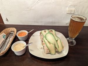  at Green Falafel in Cusco