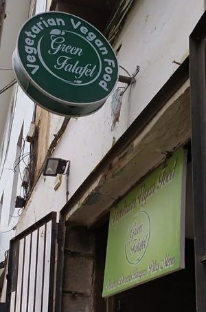  at Green Falafel in Cusco