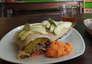  at Green Falafel in Cusco