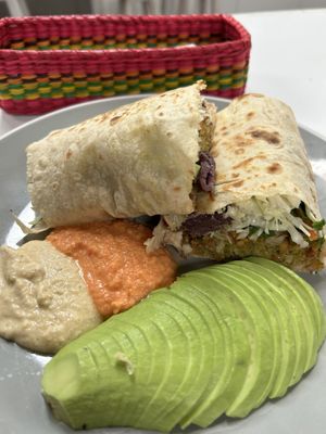   at Green Falafel in Cusco