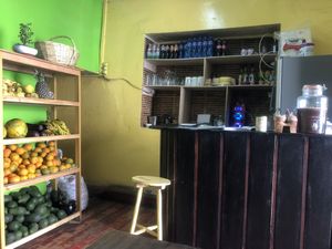 bar  at Green Falafel in Cusco