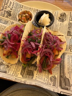 Tofu taco   at Cuba's Cookin' in Oranjestad