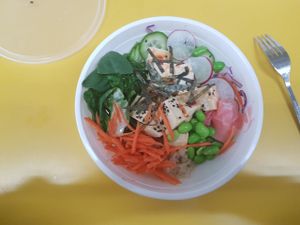 Tofu Poke Bowl at SolBowl in Parramatta