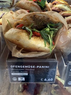Vegan Sandwich, Organic  at Zeit für Brot - Charlottenburg in Berlin