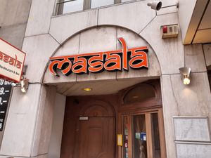Exterior at Masala in Zurich