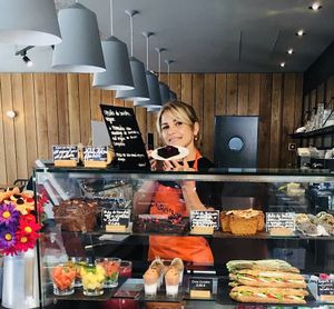 Our made in house healthy cakes at Origem Santos – Cozinha Saudável in Lisbon