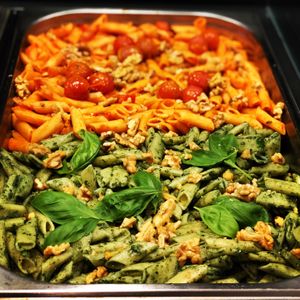 Pasta Veggie at Origem Santos – Cozinha Saudável in Lisbon