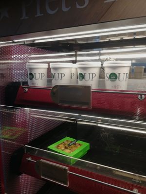 Souper Tomato at Pret A Manger - Waterloo Station in South East London