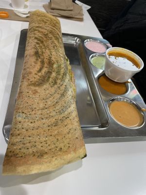 Rava dosa  at Dosa House in Bellevue