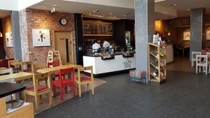 The counter at Pret A Manger - Wandsworth in South West London