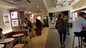 Inside at Pret A Manger - Fulham Broadway in South West London