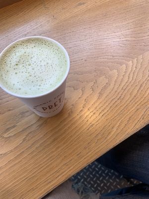 matcha at Pret A Manger - Waverley Station in Edinburgh