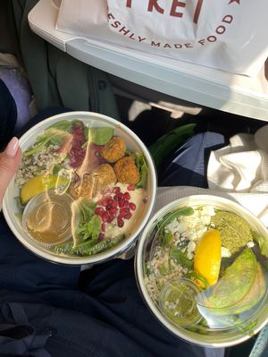   at Pret A Manger - Waverley Station in Edinburgh