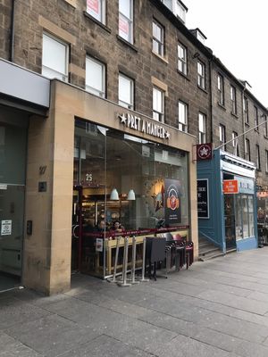 Exterior  at Pret A Manger - Castle St in Edinburgh