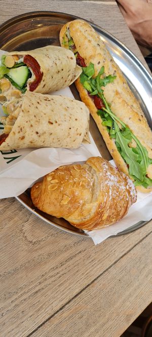 . at Pret A Manger- Deansgate in Manchester