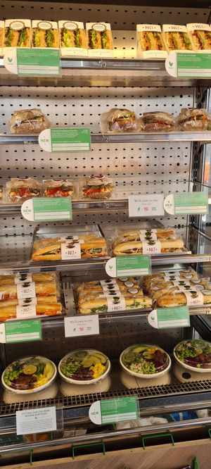 Many Vegan options at Pret A Manger- Deansgate in Manchester