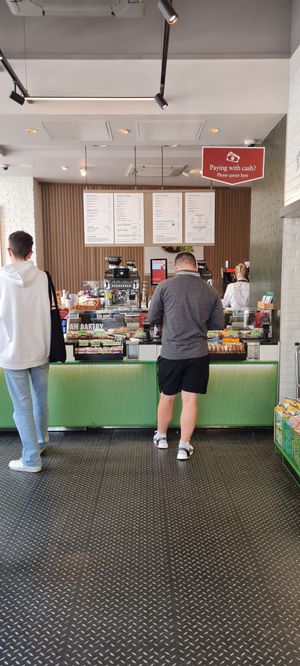 . at Pret A Manger- Deansgate in Manchester