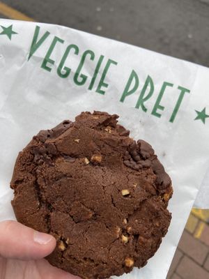 Almond butter cookie ❤️  at Pret A Manger- Deansgate in Manchester