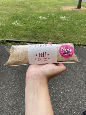 Korean Style Mushroom & Avo Wrap   at Pret A Manger- Deansgate in Manchester