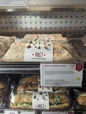  at Pret A Manger- Deansgate in Manchester