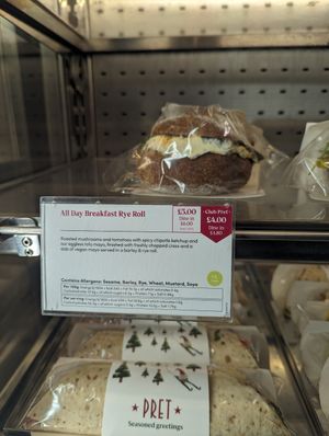  at Pret A Manger- Deansgate in Manchester