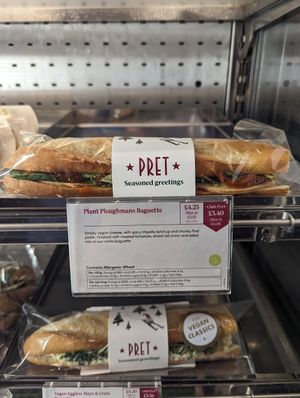  at Pret A Manger- Deansgate in Manchester