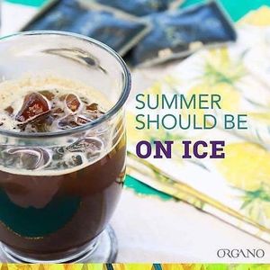 Iced Coffee with Organo at Good Health in Bessemer
