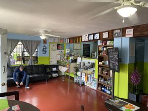 The ordering area- so happy and welcoming! at Good Health in Bessemer