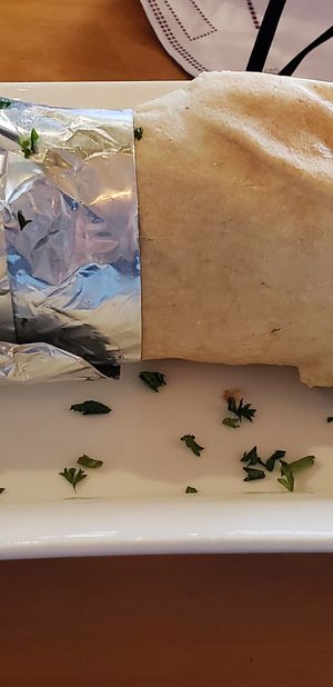 Vegano falafel wrap at Choko - Maybe closed in San Jose