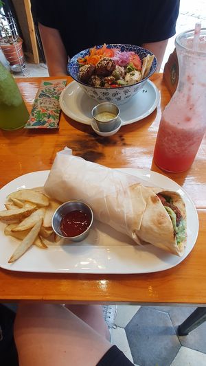 Falafel bowl and Falafel wrap at Choko - Maybe closed in San Jose